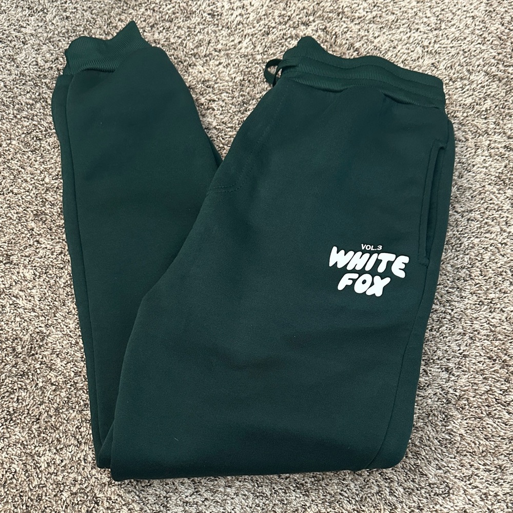 White Fox Joggers - Green